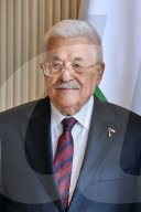 Yael Braun-Pivet Welcomes Mahmoud Abbas At The National Assembly - Paris