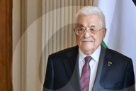 Yael Braun-Pivet Welcomes Mahmoud Abbas At The National Assembly - Paris
