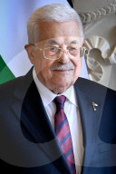 Yael Braun-Pivet Welcomes Mahmoud Abbas At The National Assembly - Paris