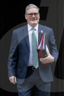 Keir Starmer Leaves Number 10 For PMQs