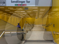 Sendlinger Tor Metro Station In Munich