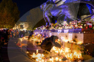 Tribute to November 13 at Republique Square - Paris