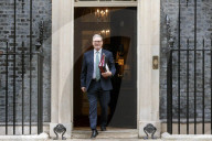 Prime Minister Kier Starmer Leaving For PMQs