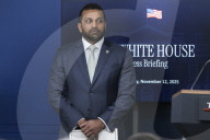 DC: FBI Dir. Patel and Press. Sec. Leavitt hold a Fentanyl update and Day 43 Gov. Shutdown and  press confrence