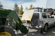 Farmers Mobilize Against Macron In Toulouse - France