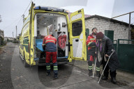 White Angels Evacuate Residents of Frontline Villages - Ukraine