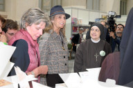 Infanta Elena Visits Nuevo Futuro 2025 Flea Market - Madrid