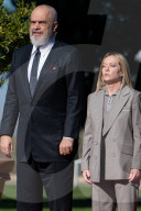  Italian Prime Minister Giorgia Meloni Meets Albanian Prime Minister Edi Rama