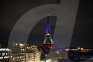 Tricolor Eiffel Tower To Honor Victims Of 2015 Terrorist Attacks 