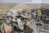 Army Razes South Hebron Structures - Palestine
