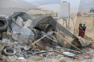 Army Razes South Hebron Structures - Palestine