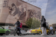 Tehran Displays Persian Empire Statue - Iran