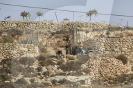 Palestinians Protest Against Israeli Settlers Near Hebron - Palestine