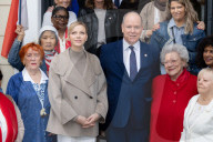 NO TABLOID - Monaco National Day Gifts Distribution at the Red Cross