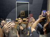 Atmosphere Around Louvres Museum Following Robbery - Paris