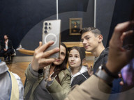 Atmosphere Around Louvres Museum Following Robbery - Paris