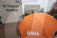 Resident Doctors Picket  Guys & St. Thomas' hospital