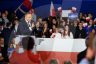 Polish President Karol Nawrocki Meeting In Minsk Mazowiecki.