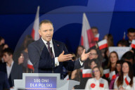 Polish President Karol Nawrocki Meeting In Minsk Mazowiecki.