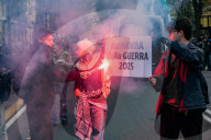 A Thousand Students At The "No Meloni Day".