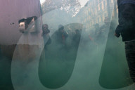 A Thousand Students At The "No Meloni Day".