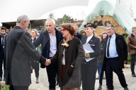 Agriculture Minister Annie Genevard Supports Cattle Farmers Fighting Lumpy Skin Disease In Longes In France