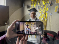 Gaza Student Celebrates Graduation