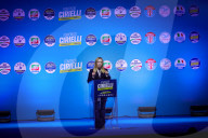 Campaign rally to support Campania regional candidate Edmondo Cirielli - Naples