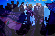 Campaign rally to support Campania regional candidate Edmondo Cirielli - Naples