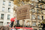 Protest In Paris, France