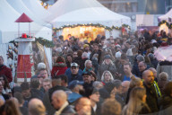 Harbor Christmas Market In Cologne