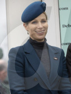 Zara Tindall at Cheltenham races-Day two