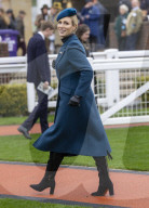 Zara Tindall at Cheltenham races-Day two