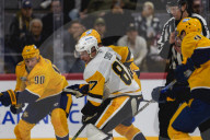 NHL Global Series – Pittsburgh Penguins vs Nashville Predators – Stockholm, Sweden – November 14, 2025 - 14.11.2025