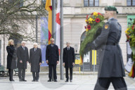 Kranzniederlegung zum Volkstrauertag in der Neuen Wache, Berlin