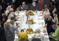 Pope Leo XIV Attends A Special Lunch With Indigent People - Vatican