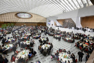 Pope Leo XIV Attends A Special Lunch With Indigent People - Vatican