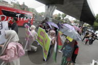 Climate Strike In Bandung, Indonesia