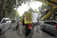 Climate Strike In Bandung, Indonesia