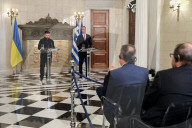 Kyriakos Mitsotakis Meets Volodymyr Zelenskyy