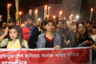 Protests Erupt In Dhaka Over The Verdict Involving Sheikh Hasina.