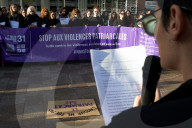 Toulouse: Protest And Die-in Against Feminicides