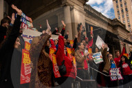Democratic Socialists Tax The Rich Rally In New York City