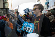 ICE Protest At Chicago Cell Phone Store