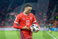 FUSSBALL - Schweiz gegen Schweden, WM-Qualifikation, Genf