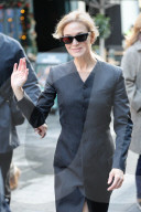 Renee Zellweger at unveiling of Bridget Jones statue in London