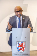 Rajesh Nambiar, Praesident beim IT-Verband NASSCOM in Duesseldorf