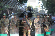 Clashes Outside the International Criminal Court - Dhaka