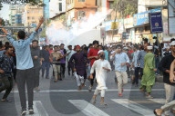 Clashes Outside the International Criminal Court - Dhaka