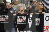 Victims Of The Valencia Floods Of October 2024 Have Gathered In Front Of The Congress Of Deputies In Madrid